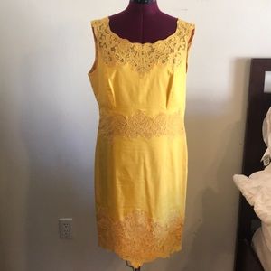 Yellow Cocktail Dress